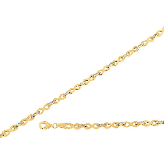 Bracelet 10 Kt Roger Roy B112-TBL093