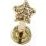 Piercing 14 Kt Roger Roy PRY6-488501KS