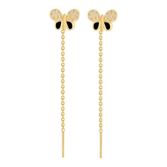 Boucles D’oreilles 10 Kt Roger Roy KP127