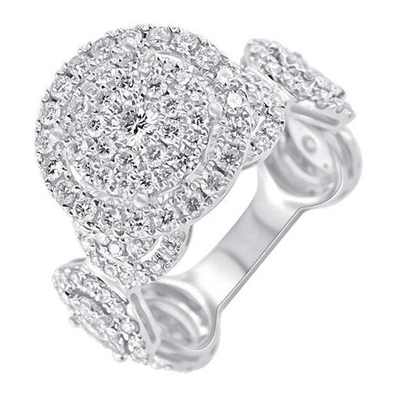 Bague de Fiançaille Roy 180PTS RA3736-W2