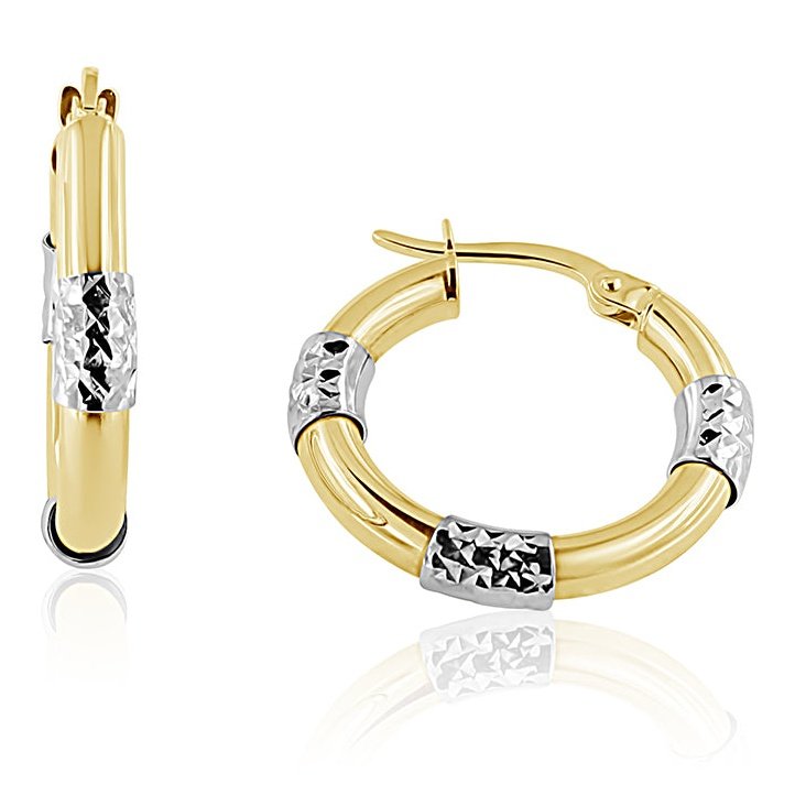 Boucles D’oreilles 10 Kt Roger Roy E500547-LYWDC