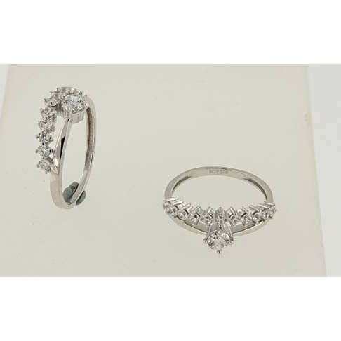 Bague de Fiançaille Roy BT698-W