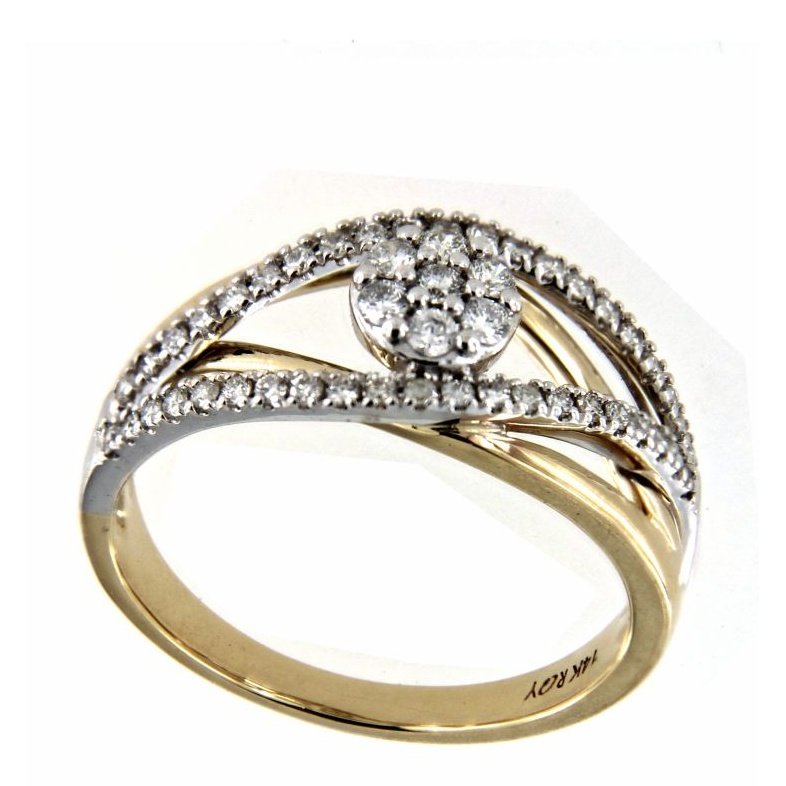 Bague 14 Kt Van&Co FR2510DNT