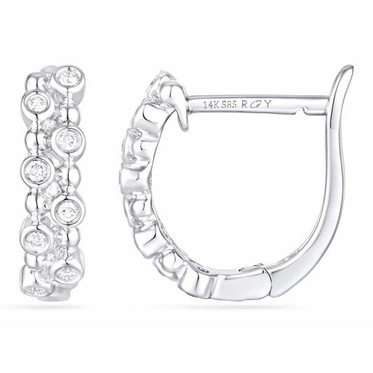 Boucles D’oreilles 14 Kt Van&Co SE043434DB