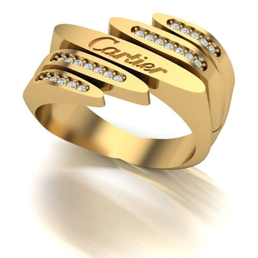 Bague 10 Kt Roger Roy RF3042