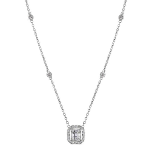 Pendentif 14 Kt Van&Co NEC0640-W