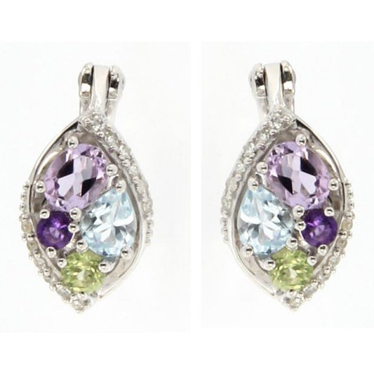 Boucles D’oreilles 10 Kt Roger Roy E05-100357-7W