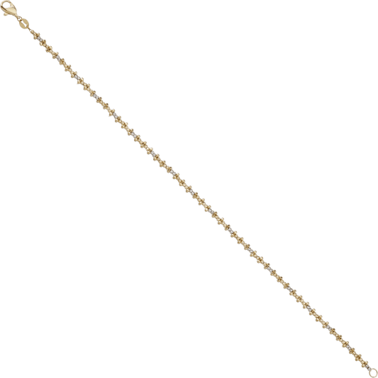 Bracelet 10 Kt Roger Roy B10-772635-3T