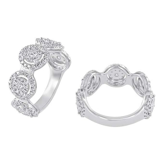 Bague Semi-Éternité Roy 100PTS RA3738-W