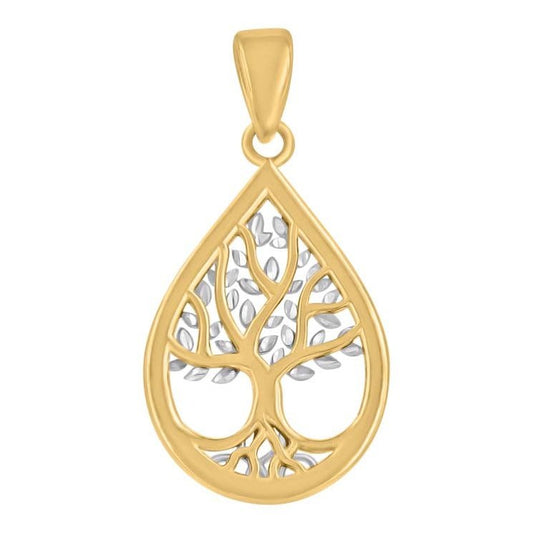 Pendentif 10 Kt Roger Roy P1446-YW-DC