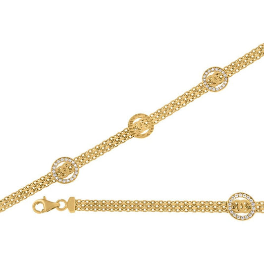 Bracelet 10 Kt Roger Roy PB-58527