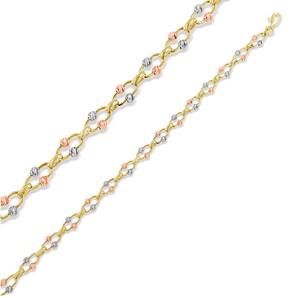 Bracelet 10 Kt Roger Roy B212300-TC-MDC