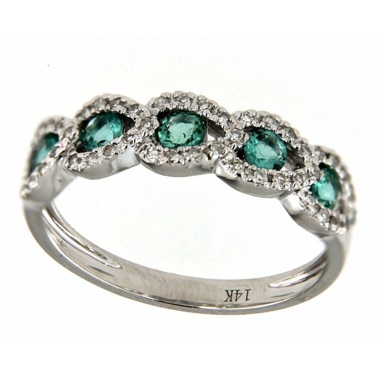 Bague 14 Kt Roger Roy RB3869-A-ED