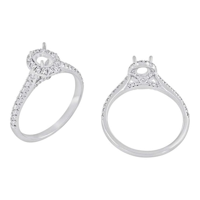 Bague de Fiançaille Roy 75TS ARWHC42DM2B