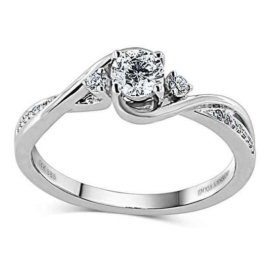 Bague de Fiançaille Van&Co 50PTS CR4881S33