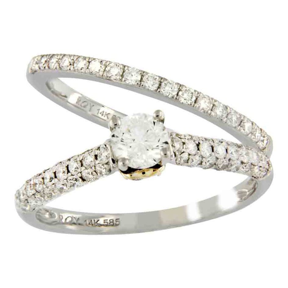 Bague de Fiançaille Van&Co 100PTS RI029516YWT100