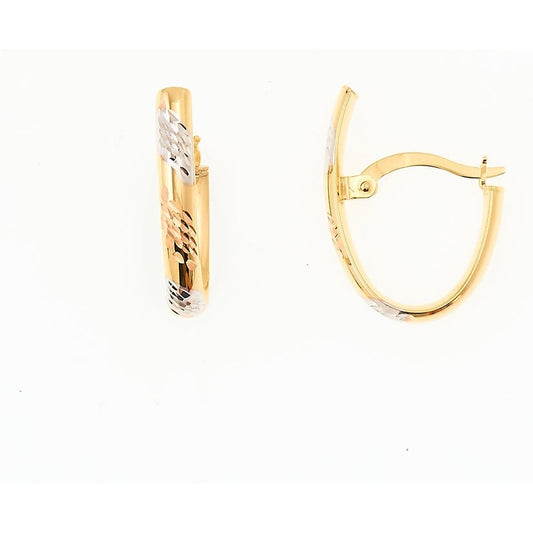 Boucles D’oreilles 10 Kt Roger Roy E22TB1173-5-3T