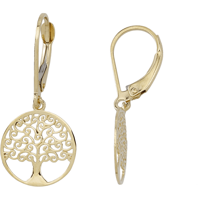 Boucles D’oreilles 10 Kt Roger Roy E10-556918-Y
