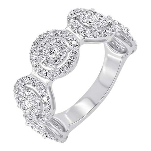 Bague Semi-Éternité Roy 100PTS RA3738-W