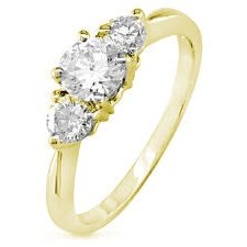 Bague Trinité Roy 75PTS R31599WE75
