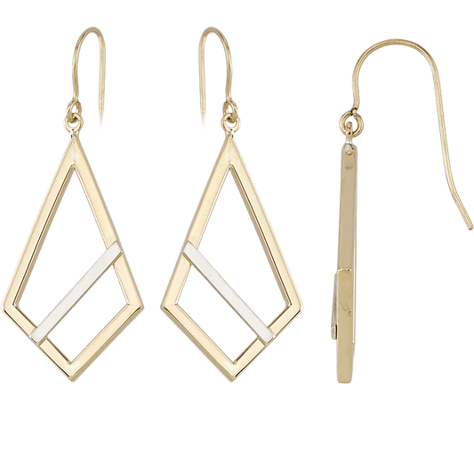 Boucles D’oreilles 10 Kt Roger Roy E10-672386-Y