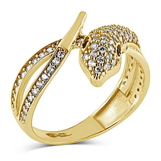 Bague 18 Kt Van&Co R8-CAV4-CZ