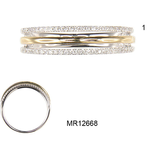 Bague 14 Kt Van&Co MR12668YW