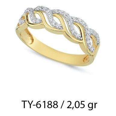 Bague 10 Kt Roger Roy TY6188