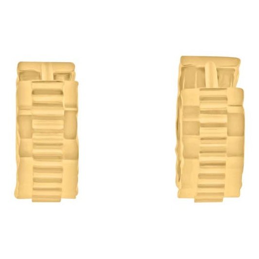 Boucles D’oreilles 10 Kt Roger Roy E2230-DC