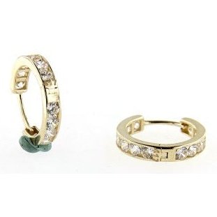 Boucles D’oreilles 10 Kt Roger Roy CH006-1