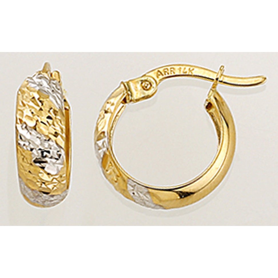 Boucles D’oreilles 10 Kt Roger Roy E213023YW