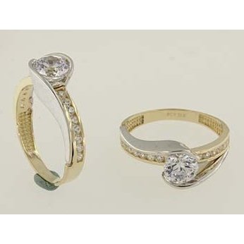 Bague de Fiançaille Roy BT569-2T