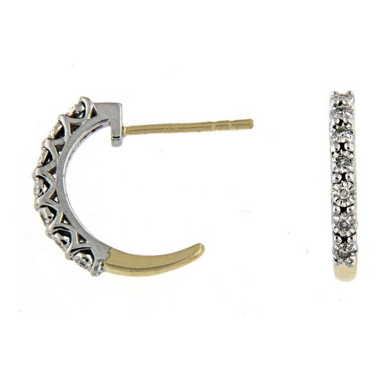 Boucles D’oreilles 10 Kt Roger Roy E05-116975-37