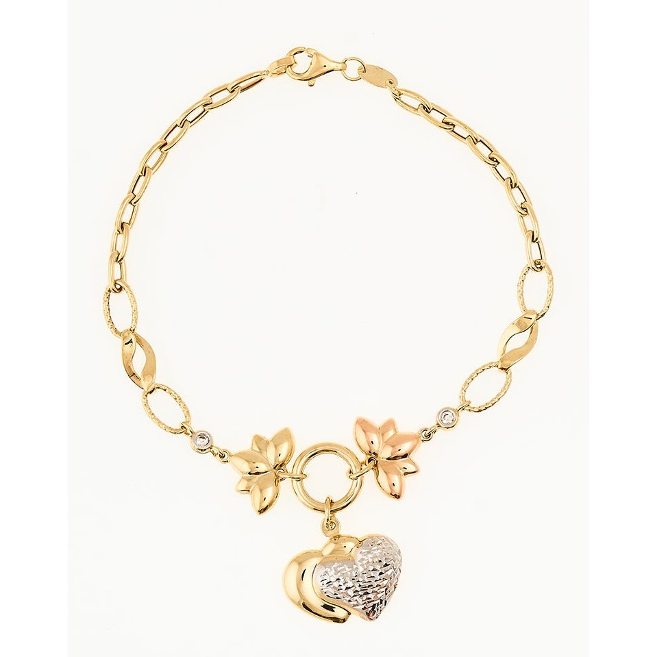 Bracelet 10 Kt Roger Roy B23HL0066-1-3T