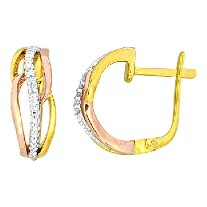 Boucles D’oreilles 10 Kt Roger Roy E05-127019-3T