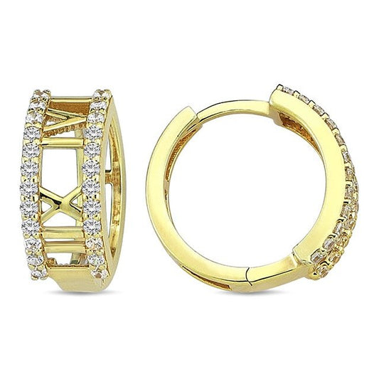 Boucles D’oreilles 10 Kt Roger Roy EE0879-01