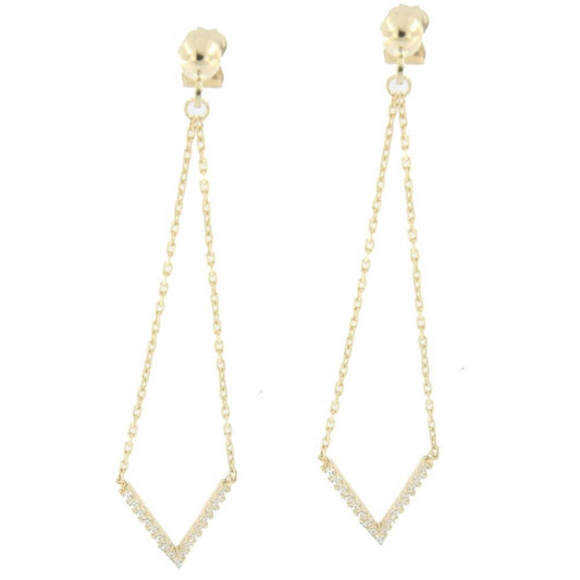 Boucles D’oreilles 10 Kt Roger Roy EX4FFOR6E1137