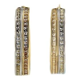 Boucles D’oreilles 10 Kt Roger Roy E200772-YW-FCZ