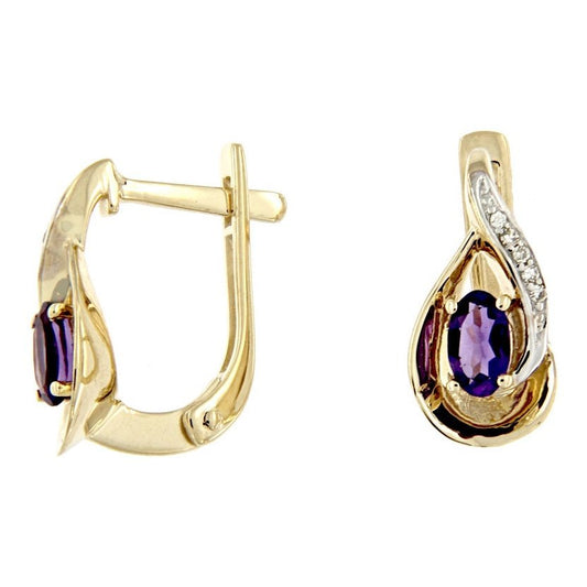 Boucles D’oreilles 10 Kt Roger Roy E05-100364-11
