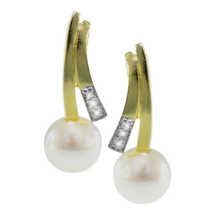 Boucles D’oreilles 10 Kt Roger Roy 244291