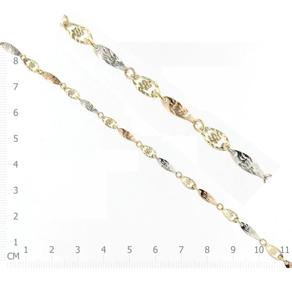 Bracelet 10 Kt Roger Roy B20112TCDC