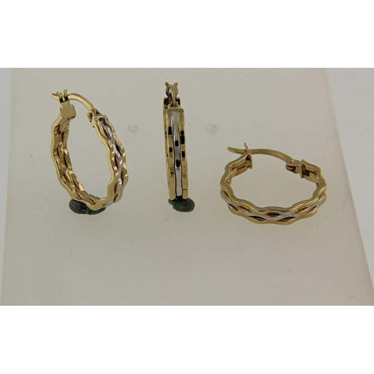 Boucles D’oreilles 10 Kt Roger Roy E23TB0292-15-2T