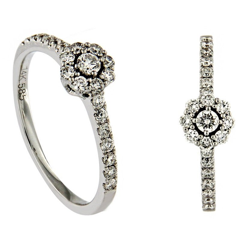 Bague de Fiançaille Van&Co 38PTS MR12699