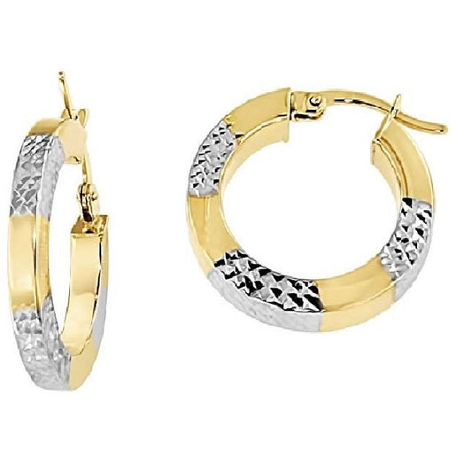 Boucles D’oreilles 10 Kt Roger Roy SQTE-315-2T