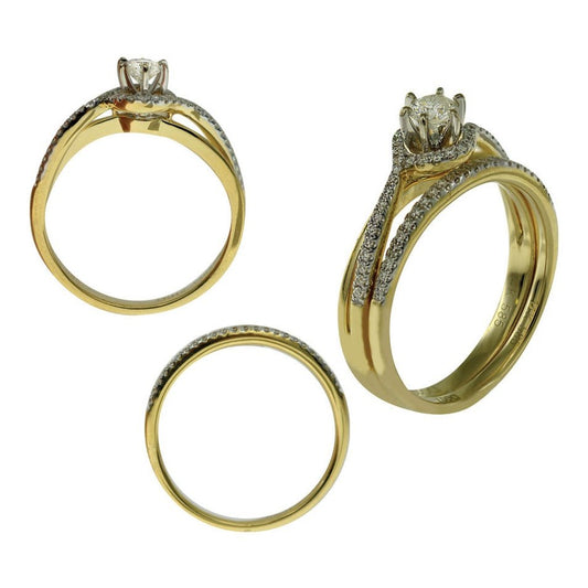 Bague de Fiançaille Van&Co 40PTS MR17599STY