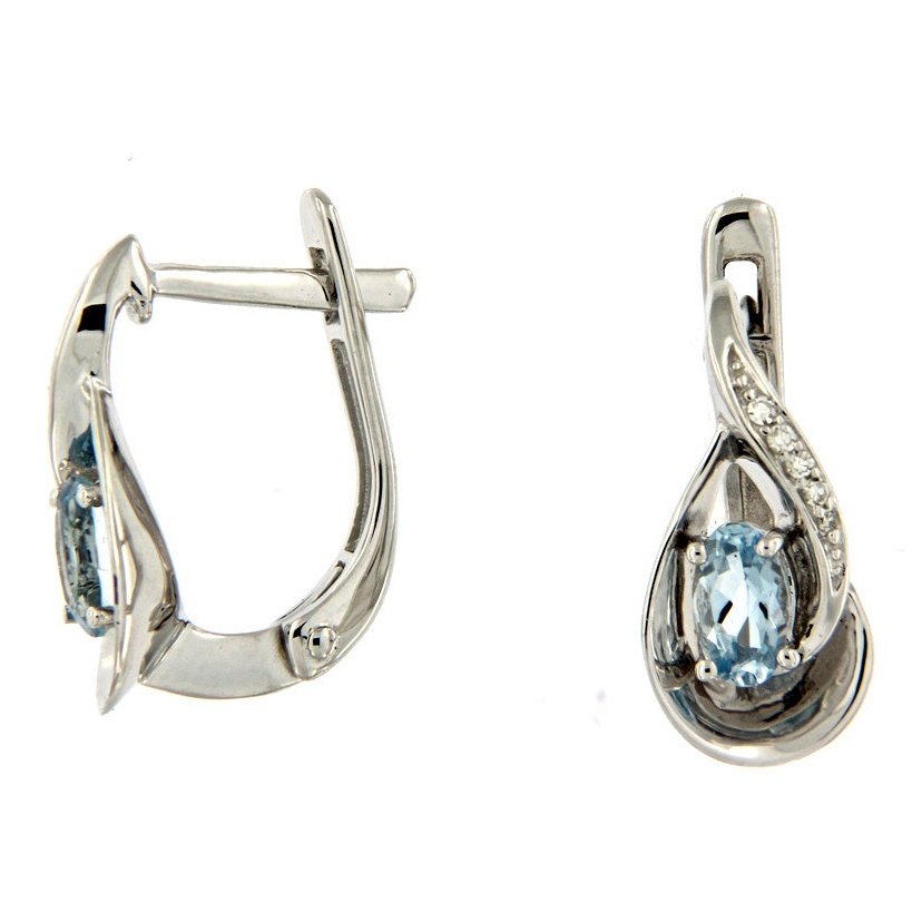 Boucles D’oreilles 14 Kt Roger Roy E05-100364-22