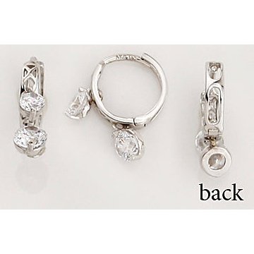 Boucles D’oreilles 14 Kt Roger Roy E14-5459-W