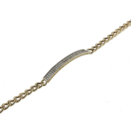 Bracelet 10 Kt Roger Roy B22HL0033-CZ