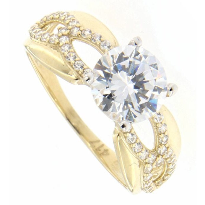 Bague 10 Kt Roger Roy R200058-YW