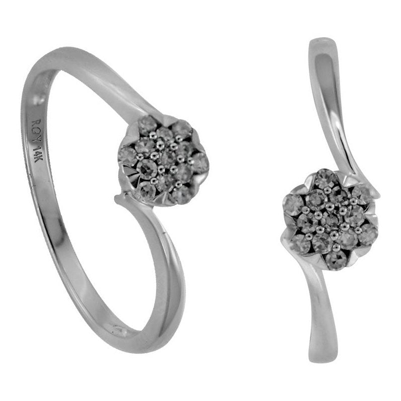 Bague de Fiançaille Roy 10PTS R05-65001W10